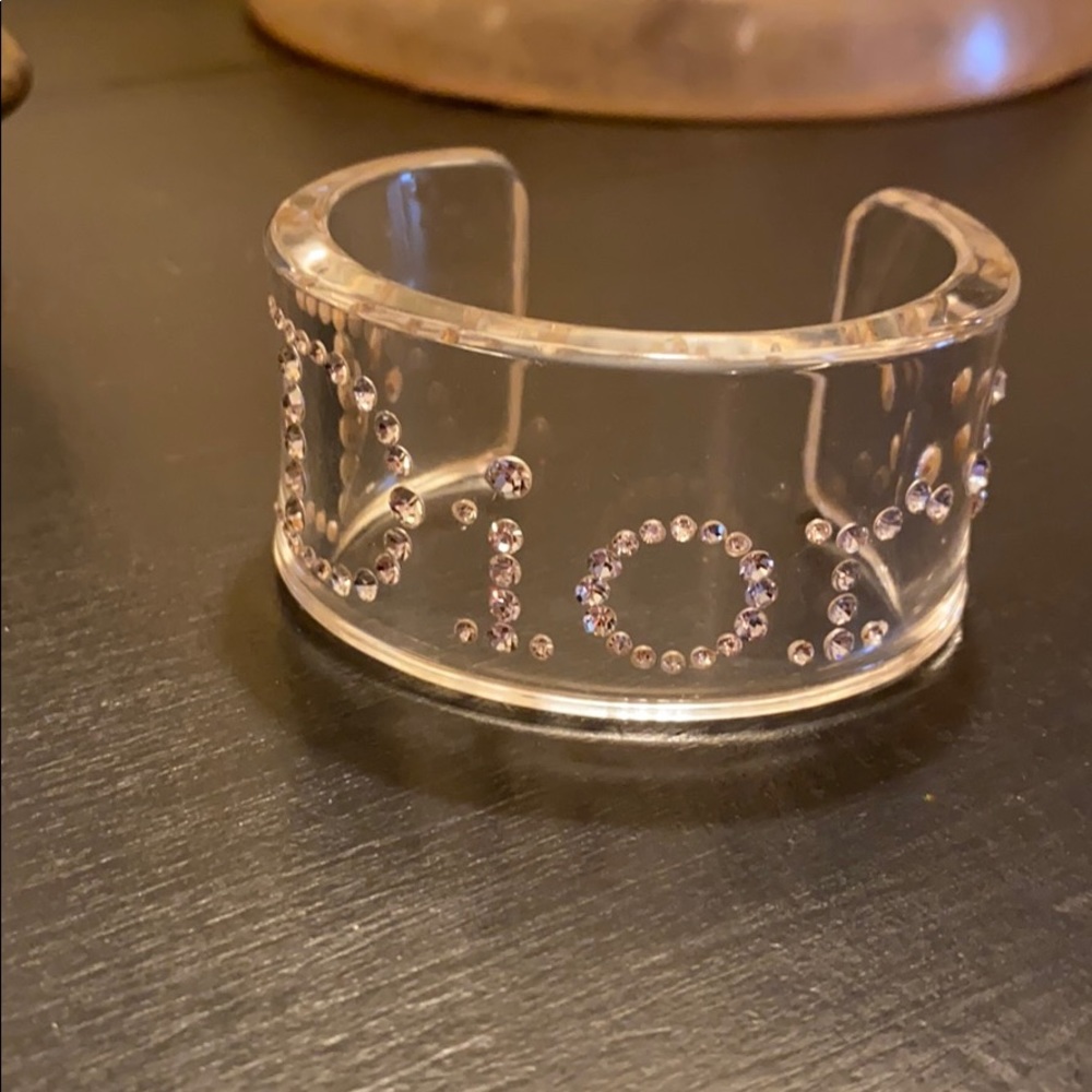 Acrylic DIOR bracelet